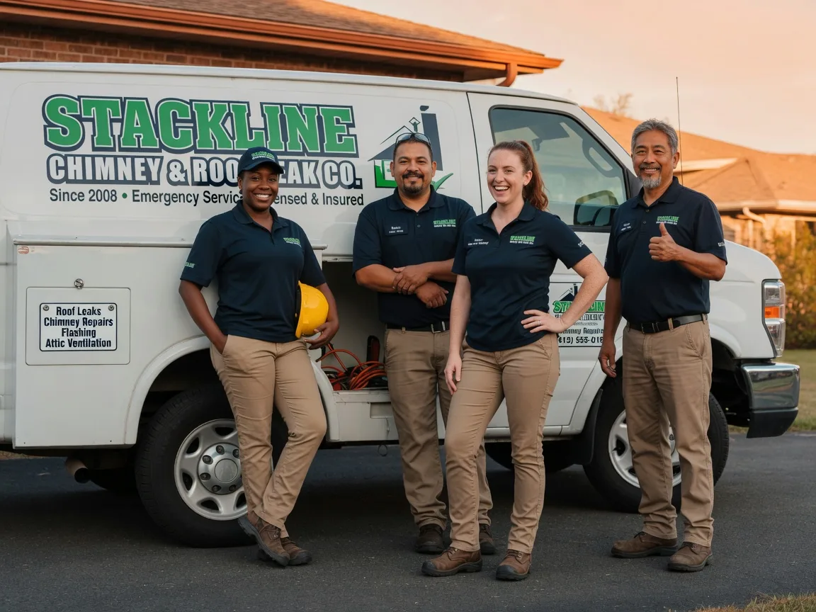 Chimney flashing repair company in Napoleon, MO